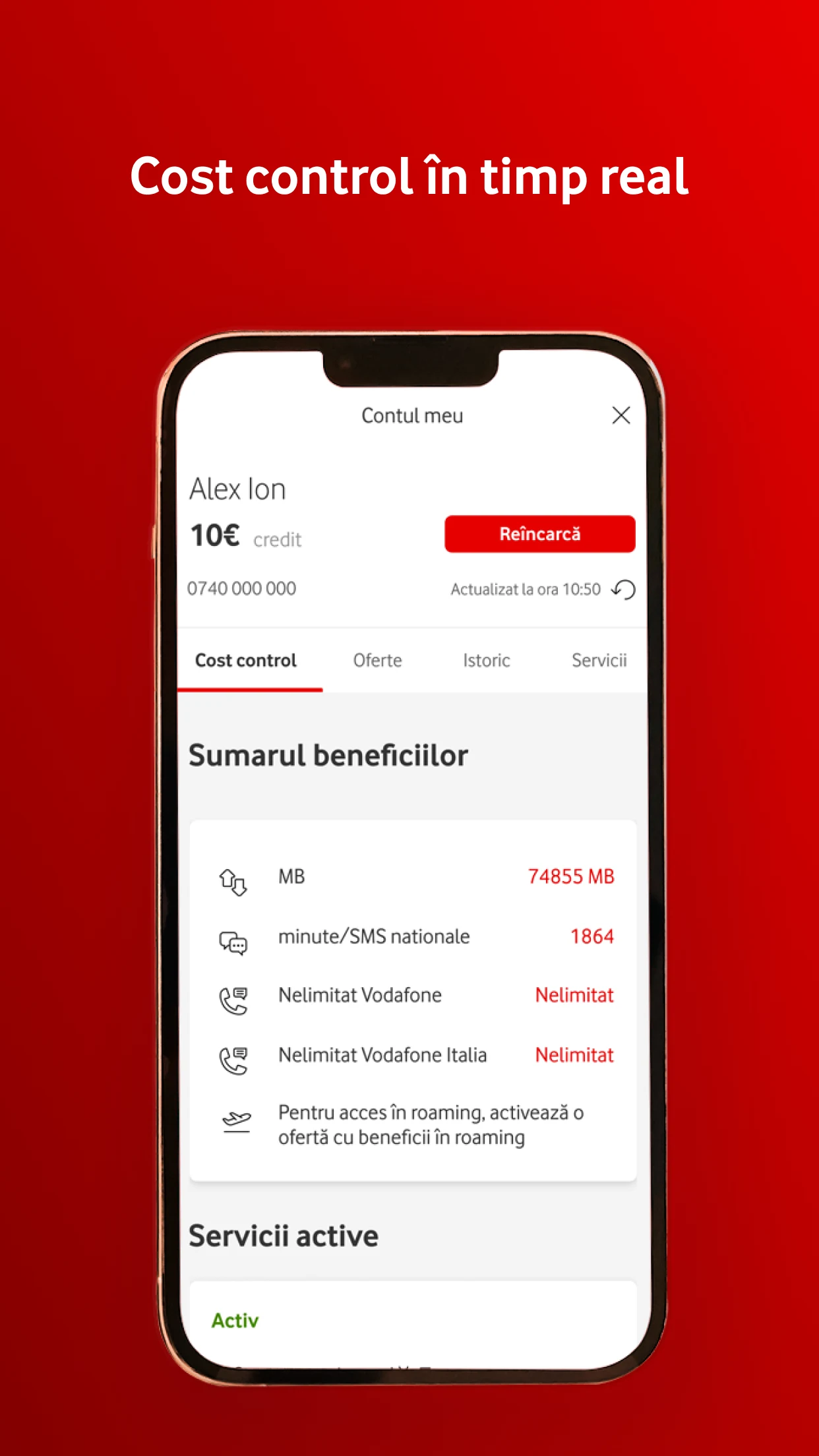 My Vodafone Romania screenshot